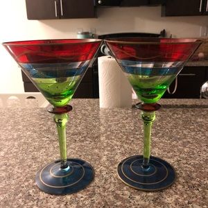 Multicolored Wine Glasses
